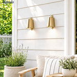 Load image into Gallery viewer, Industrial Outdoor Wall Light – Waterproof Sconce with Bluebell Shape