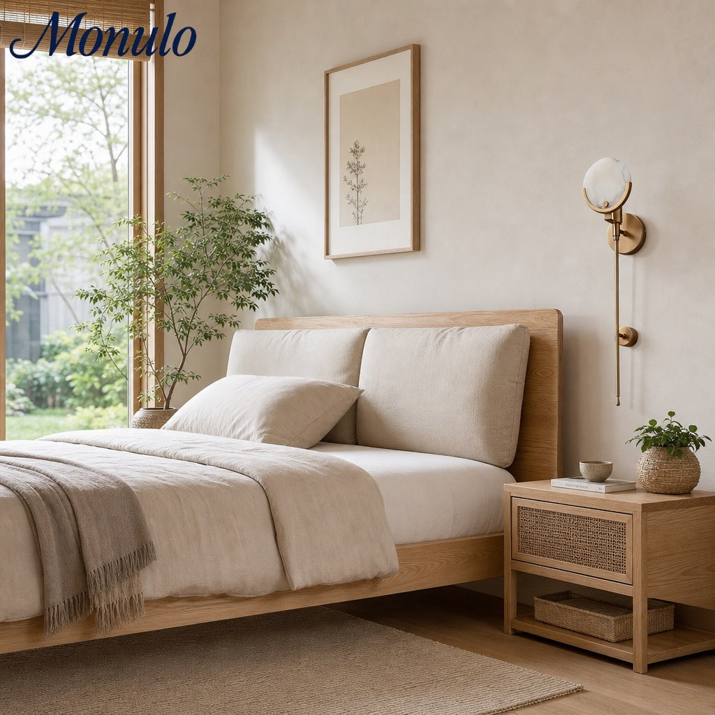 Light Luxury Lang Stil Runde Antoinett Alabaster Wandlampe Beleuchtung
