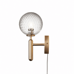 Bild in Gallery-Viewer laden, Nordica Brass Plug-In Wall Light - product image 13