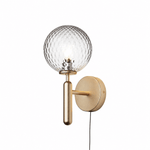 Bild in Gallery-Viewer laden, Nordica Brass Plug-In Wall Light - product image 15