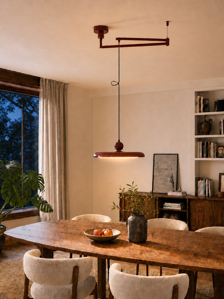 Suspension à bras pivotant - Luminaire suspendu minimaliste réglable