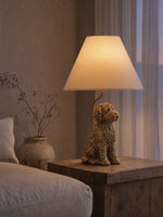 Load image into Gallery viewer, Pawdia Animal Bedside Table Lamp - Classic Fabric Shade Lighting