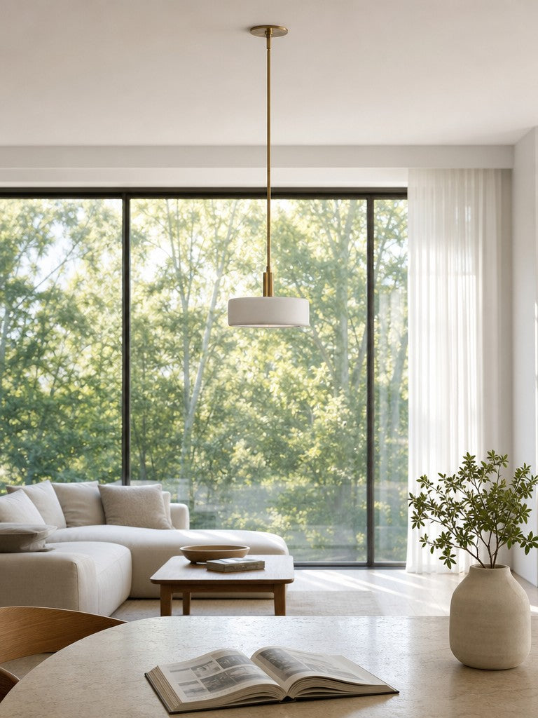 Cerova Modern Style Minimalist Porcelain Pendant Light