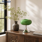 Cargar imagen en el visor de la Galería, Lámpara de mesa redondeada Verdoma estilo arte moderno - Uso en dormitorio y sala de estar