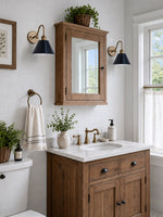 Load image into Gallery viewer, Industrial Modern Tapered Sconce with Clean Metal Silhouette