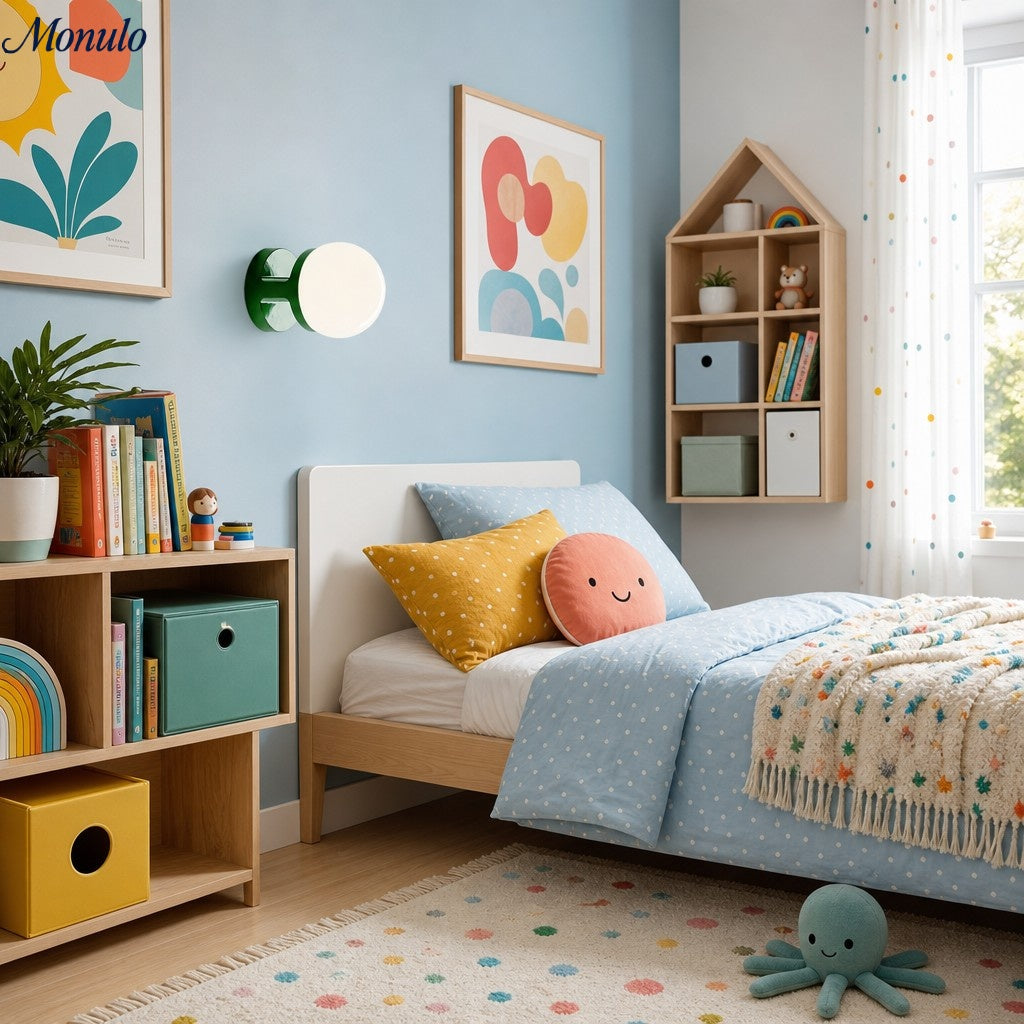 Lámpara de pared escultórica Nebulon con forma orgánica para salas de estar y pasillos