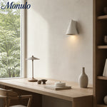 Load image into Gallery viewer, Concrellia Tapered Concrete Shade Modern Wall Sconce - Bedroom Hallway Light