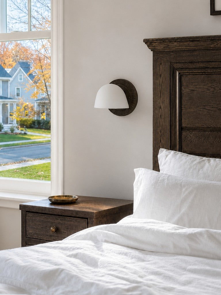 Aplique de Pared Fiesta Acanalado – Diseño Inspirado en Art Decó con Iluminación Ambiental Suave para Baño o Dormitorio