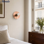 Bild in Gallery-Viewer laden, Radiro Globe Metall-Finish Wandlampe – Minimalistisches Design für Waschtisch und Flur