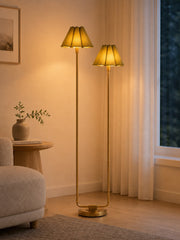 Capirise Elegant Wrinkles Floor Lamp – Contemporary Lamp for Bedroom & Living Room