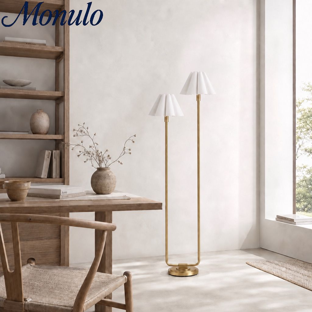 Capirise Elegant Wrinkles Floor Lamp – Contemporary Lamp for Bedroom & Living Room