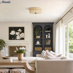 Bild in Gallery-Viewer laden, Opalix Weiche Gewölbte Deckenleuchte – Von Art Deco Inspirierte Zierliche Deckenlampe für Innenräume N08
