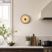 Lampe murale nordique à motif coquillage – Pour éclairage d’accentuation salon et chambre