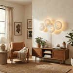 Bild in Gallery-Viewer laden, Lotus Petal Ceramic Plug-In Wall Light - product image 2