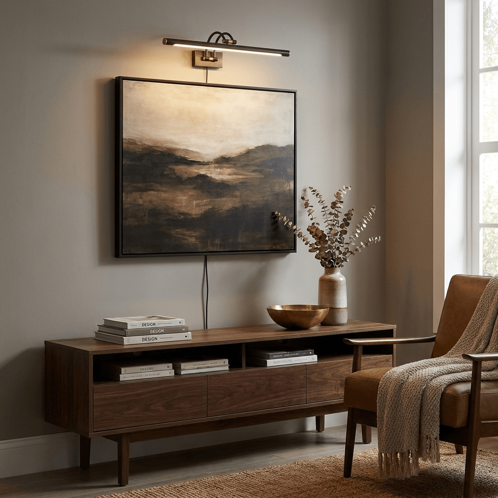 Linear Vanity Brass Plug-In Wall Light - product image 4
