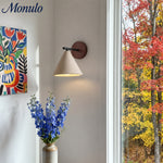 Load image into Gallery viewer, Modern Tapered Travertine Wall Sconce - Minimalist Accent Lighting for Bedroom