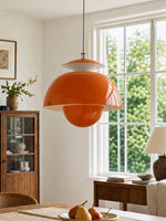 Load image into Gallery viewer, Nordic Metal Macaroon Flower Bud Shade LED Top Openable Pendant Light