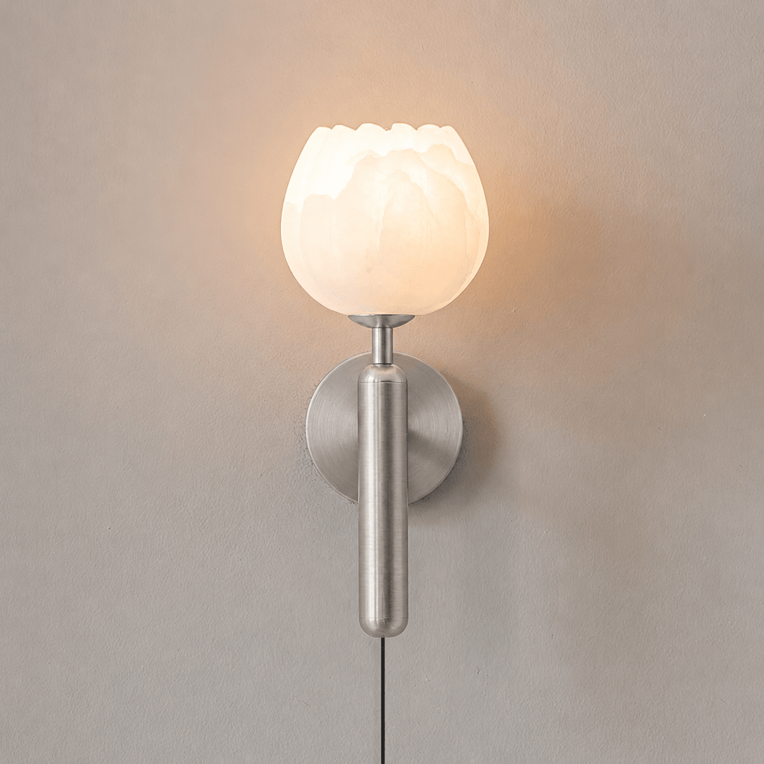 Mian Alabaster Plug-In Wall Light with Inline Switch - product image 13