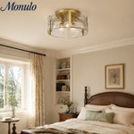 Load image into Gallery viewer, Kalvora Modern Retro Ceiling Lamp with Sculptural Shade - Ideal for Bedroom or Living Room