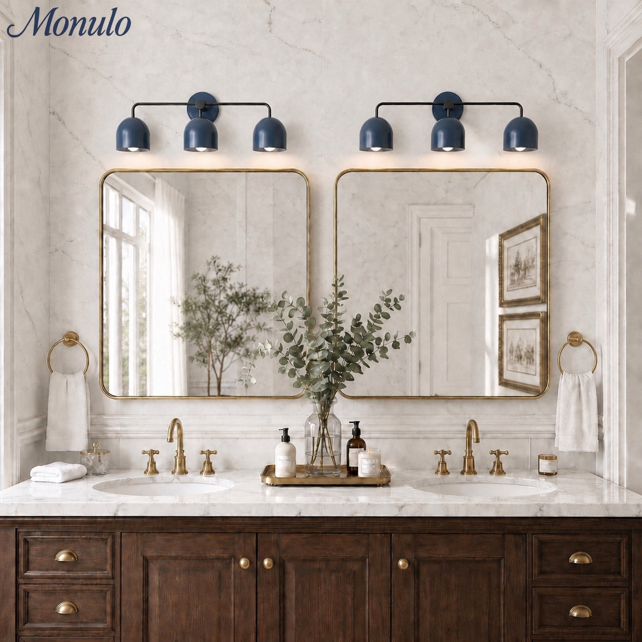 Meito Dome Farmhouse Vanity Wall Sconce – Rustic Bathroom colorful Vanity Light Fixture