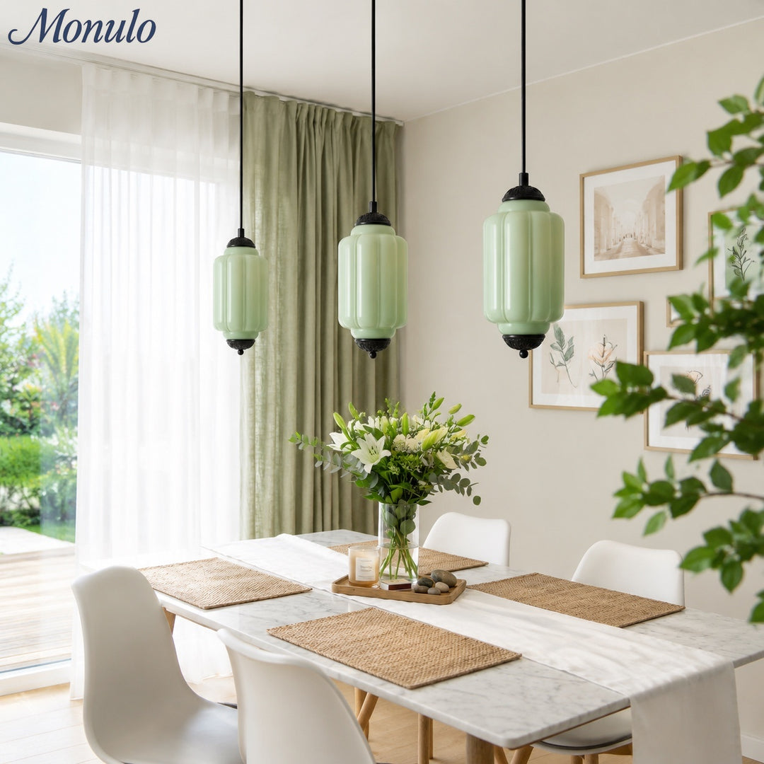 Vintage Glass Eloise Pendant Lamp