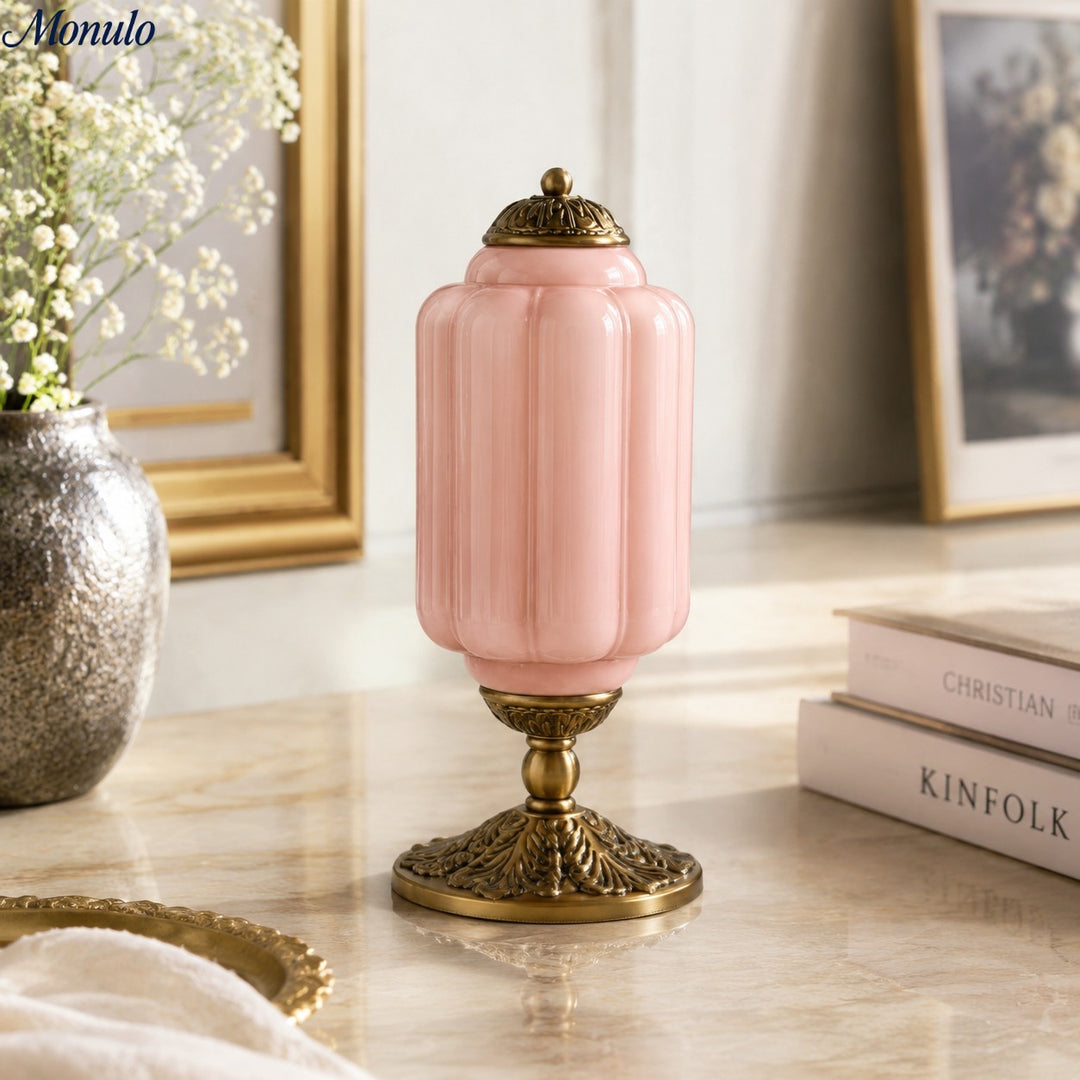 Vintage Glass Eloise Table Lamp