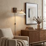 Load image into Gallery viewer, Ceramic Geometry Plug-In Wall Light - product image 4