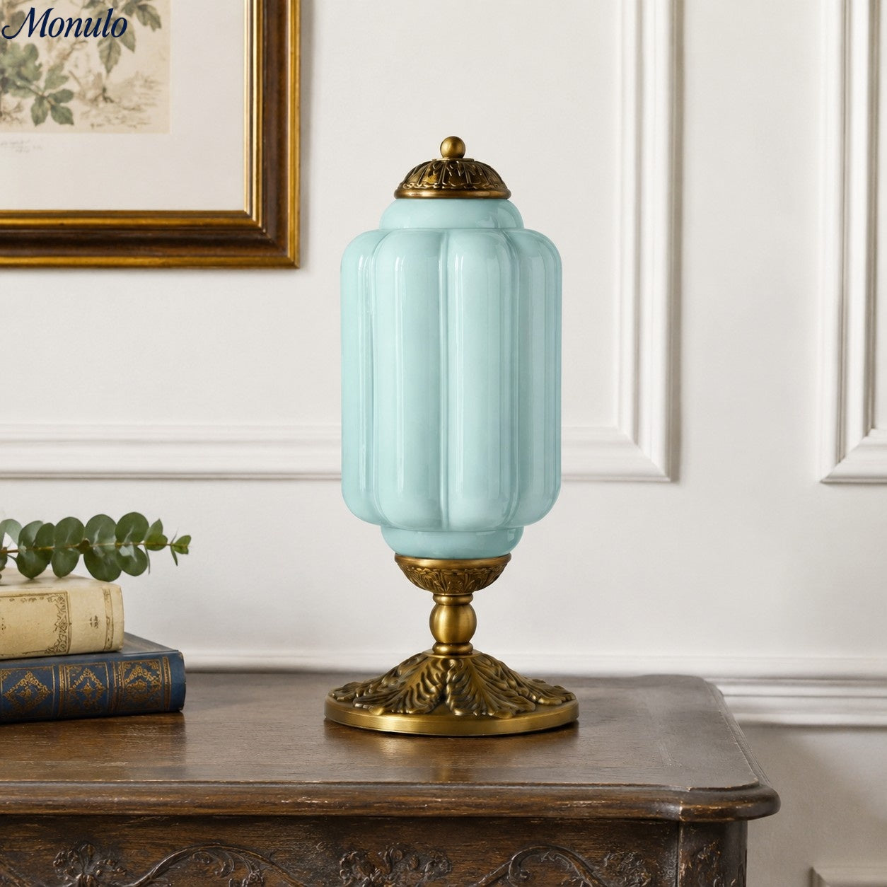 Vintage Glass Eloise Table Lamp