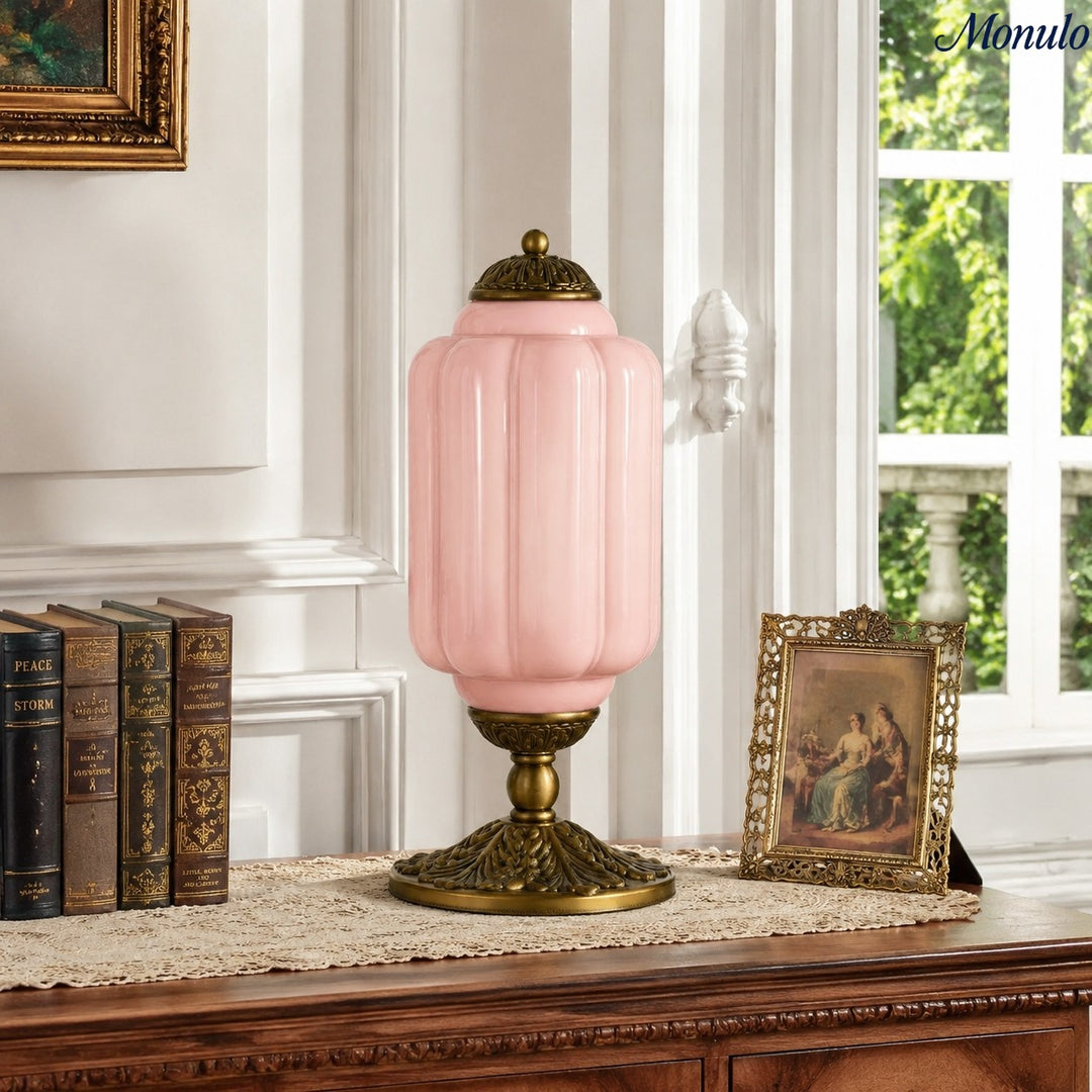 Vintage Glass Eloise Table Lamp