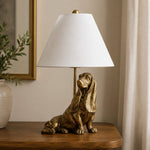 Load image into Gallery viewer, Pawdia Animal Bedside Table Lamp - Classic Fabric Shade Lighting