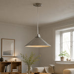 Bild in Gallery-Viewer laden, Aurenza Modern Farmhouse Kegelförmige Pendelleuchte – Dimmbares Küchen- und Eingangsbeleuchtung