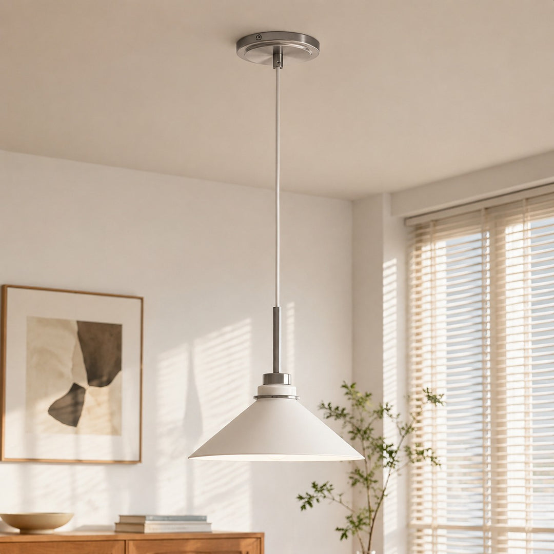 Aurenza Modern Farmhouse Kegelförmige Pendelleuchte – Dimmbares Küchen- und Eingangsbeleuchtung