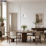 Load image into Gallery viewer, Kallera UFO Pendant Light - Metal and Glass Vintage Modern Hanging Lamp for Dining Room