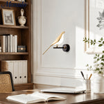 Charger l'image dans la visionneuse de galerie, Applique murale Pawdia Bird - Lampe murale moderne en métal et acrylique LED pour chambre et couloir
