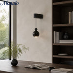 Load image into Gallery viewer, Ivoran Modern Wall Sconce - Adjustable Touch Control Metal Acrylic Globe Light for Living Room