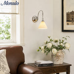 Load image into Gallery viewer, Eloria Floral Wall Sconce - Metal Ceramic French Vintage Flower Lamp for Bedroom and Hallway