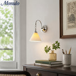 Load image into Gallery viewer, Eloria Floral Wall Sconce - Metal Ceramic French Vintage Flower Lamp for Bedroom and Hallway