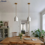 Load image into Gallery viewer, Hanton Nordic Metal Morandi Metal Pendant Light - Nordic Minimalist Fixture Light