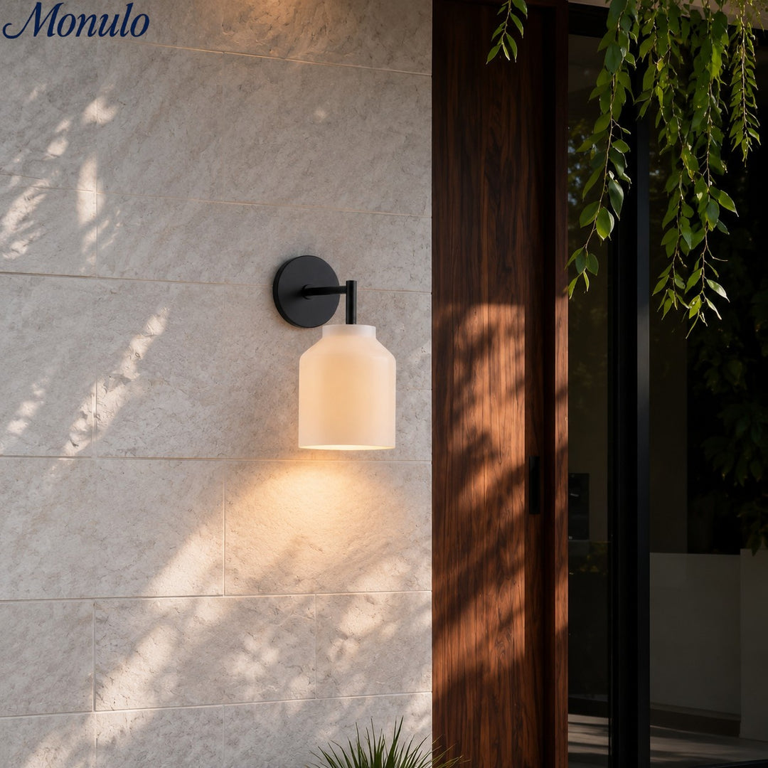 Hanton Modern Outdoor Sconce – Industrielle moderne Außenwandleuchte