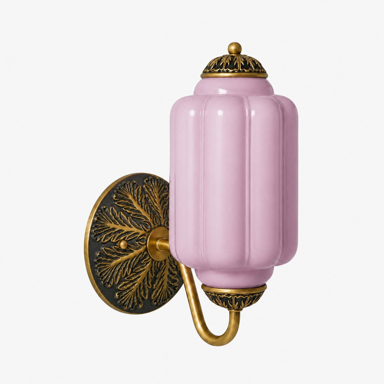 Vintage Milchglas Wandleuchte Nachttisch Flur Eloise Wandleuchte