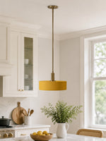 Bild in Gallery-Viewer laden, Cerova Contemporary Minimalist und Eleganter Anhänger – Elfenbein Porzellan Lampenschirm Licht für Kücheninsel &amp; Schlafzimmer