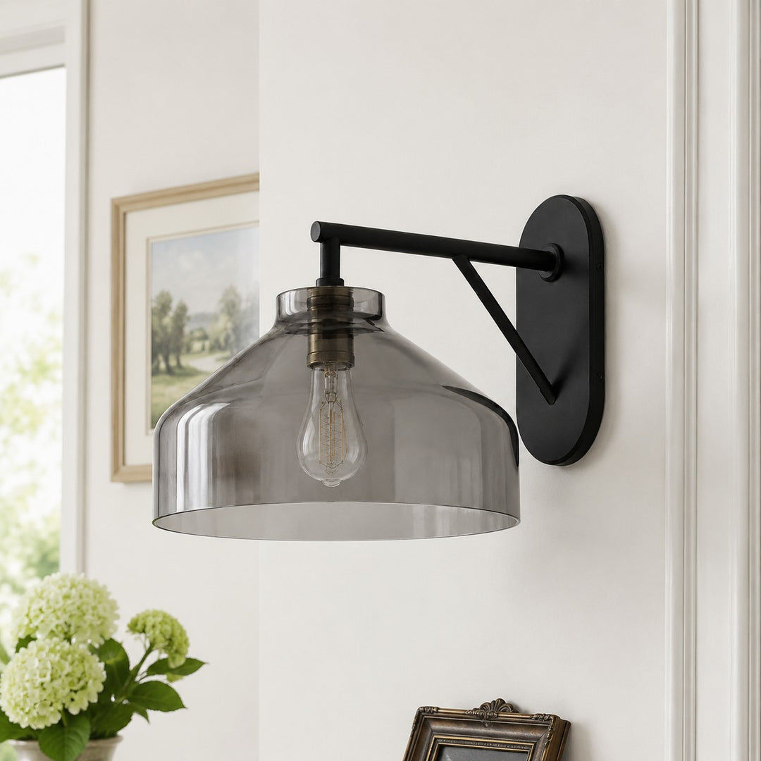 Hanton Modern Outdoor Sconce – Industrielle moderne Außenwandleuchte
