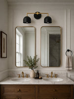 Load image into Gallery viewer, Meito Dome Farmhouse Vanity Wall Sconce – Rustic Bathroom colorful Vanity Light Fixture