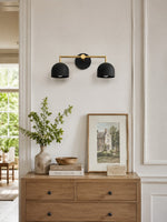 Load image into Gallery viewer, Meito Dome Farmhouse Vanity Wall Sconce – Rustic Bathroom colorful Vanity Light Fixture