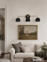 Load image into Gallery viewer, Meito Dome Farmhouse Vanity Wall Sconce – Rustic Bathroom colorful Vanity Light Fixture