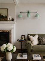 Load image into Gallery viewer, Meito Dome Farmhouse Vanity Wall Sconce – Rustic Bathroom colorful Vanity Light Fixture