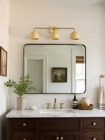 Load image into Gallery viewer, Meito Dome Farmhouse Vanity Wall Sconce – Rustic Bathroom colorful Vanity Light Fixture