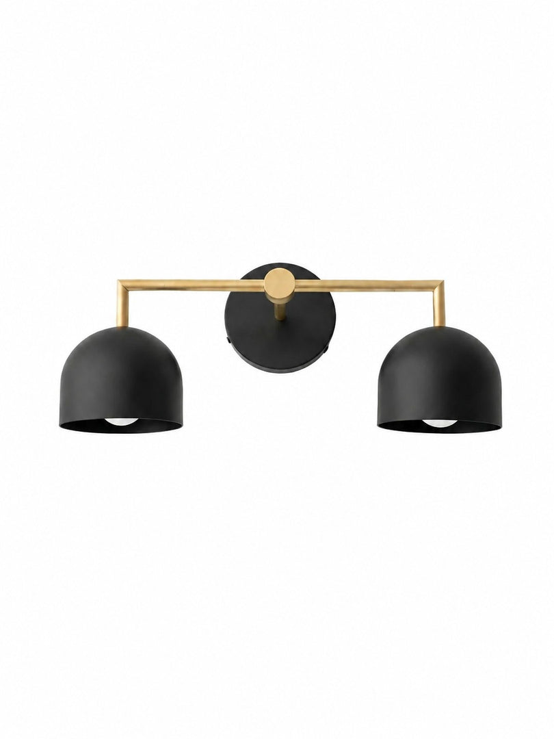 Meito Dome Farmhouse Vanity Wall Sconce – Rustic Bathroom colorful Vanity Light Fixture