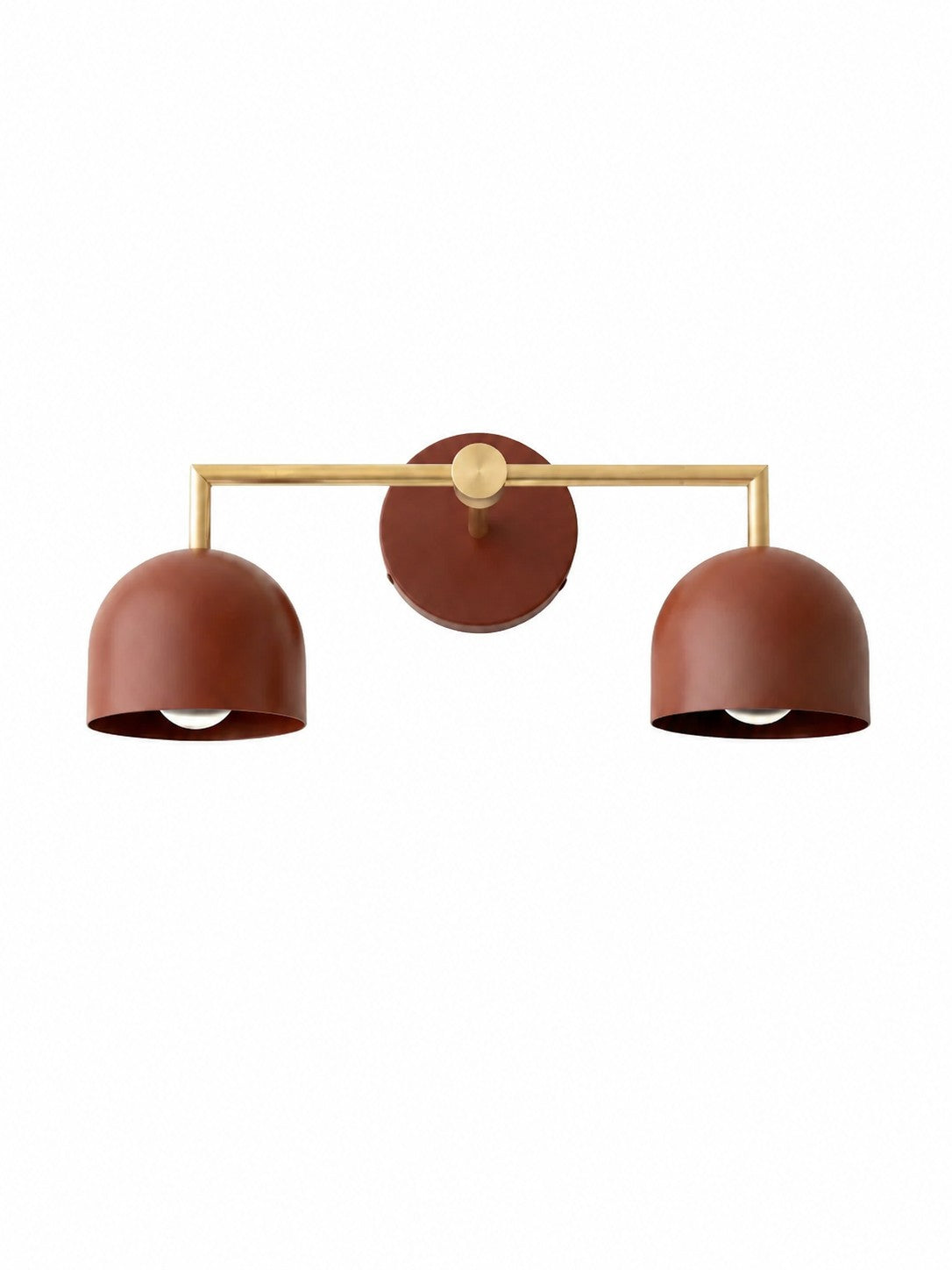 Meito Dome Bauernhaus-Wandlampe – Rustikale, bunte Badezimmer-Waschtischleuchte