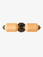 Load image into Gallery viewer, Eloise Vintage Scalloped Milk Glass Wall Sconce - Modern Accent Lighting for Bathroom and Bedroom